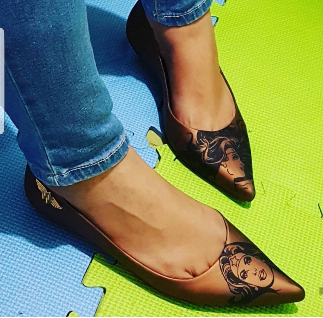 Melissa wonder woman flats