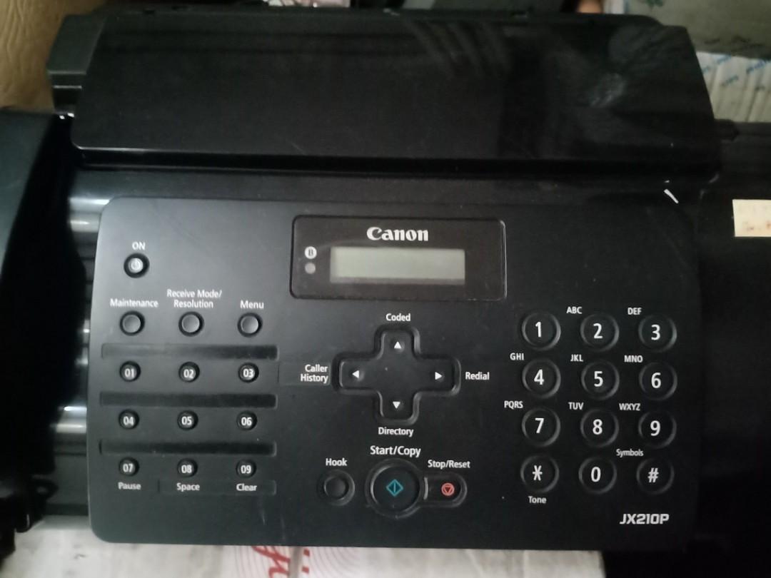 mesin fax canon jx210p