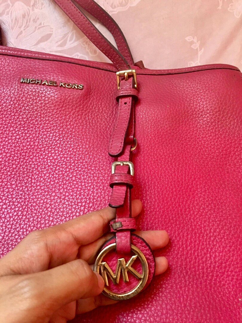 mk pink bag