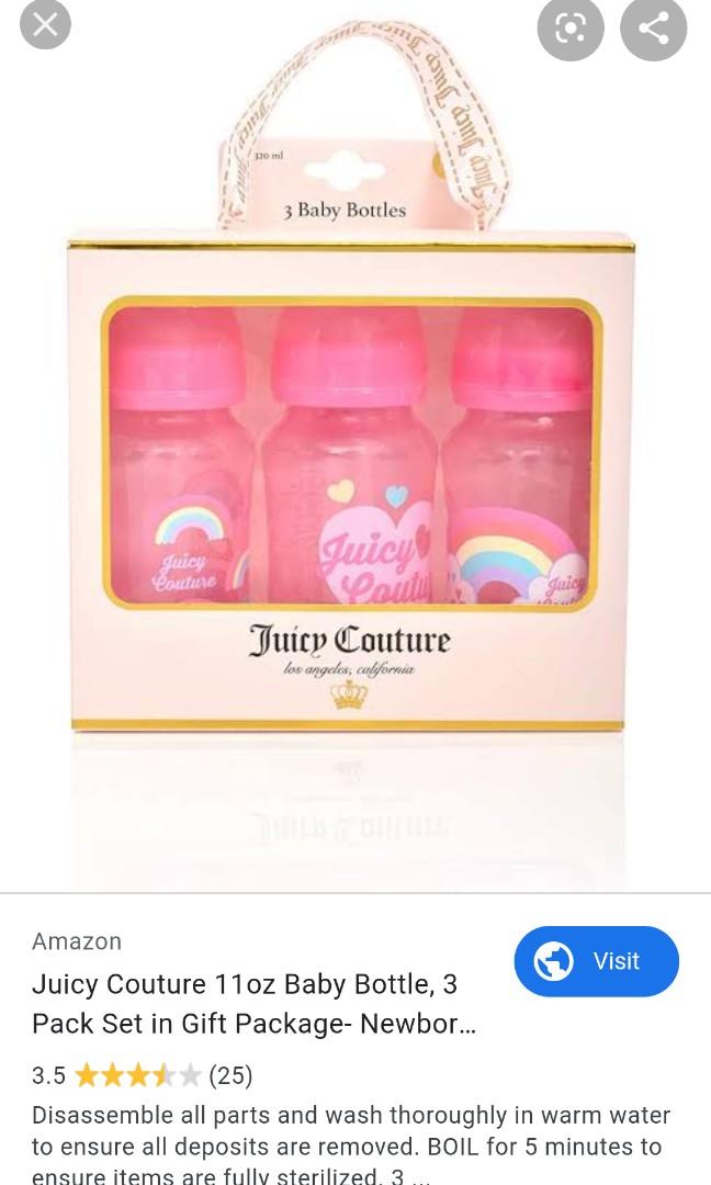 Juicy couture baby bottles top