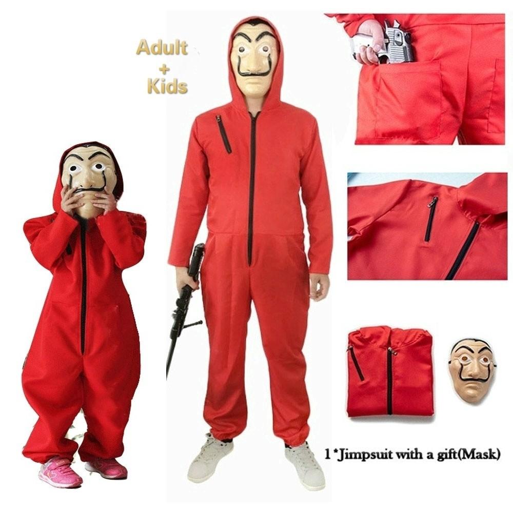 la casa de papel baby costume