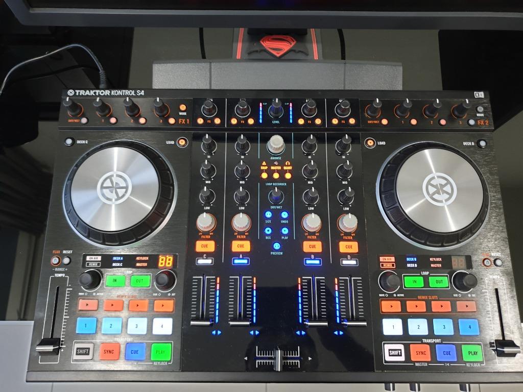 Native Instruments Traktor Kontrol S4 Mk2 Dj Controller Mixer Music Media Music Instruments On Carousell