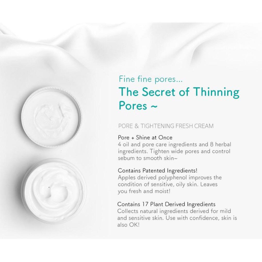 [NEW Unopened] BESONE Pore And Tightening Fresh Moisturising Cream