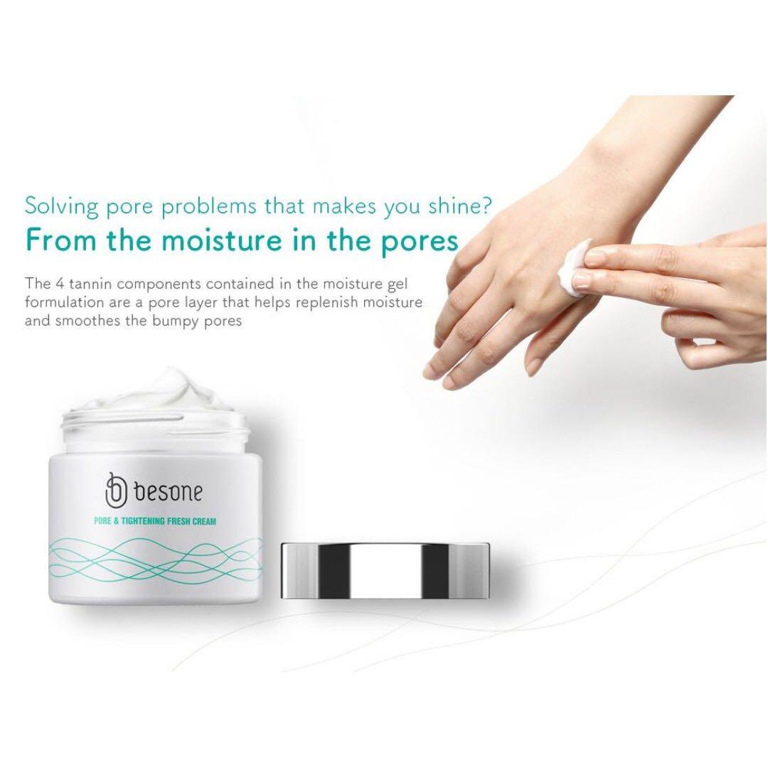 [NEW Unopened] BESONE Pore And Tightening Fresh Moisturising Cream