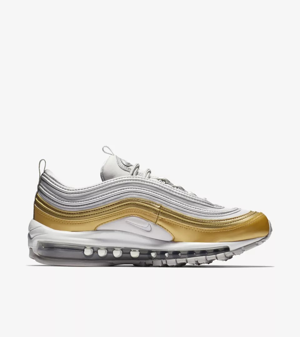 air max 97 gold and silver