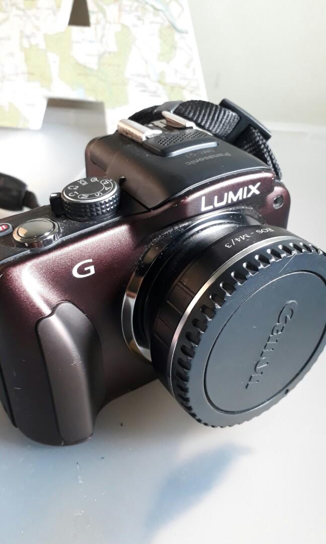 Panasonic Lumix G3 with orig Battery BLD10E (Category: Batteries & Chargers) located in Manila. Submitted by ajohnralphwaldo (Listing ID 256628535, Image 1). Description: Panasonic Lumix G3 Purple With Original Battery BLD10E Charger and Canon EOS to m43 adapter included *Minor issue LCD has dead pixel but no effect on output Meetups TRINOMA MEGA GLORIETTA TXT 09163986490.
