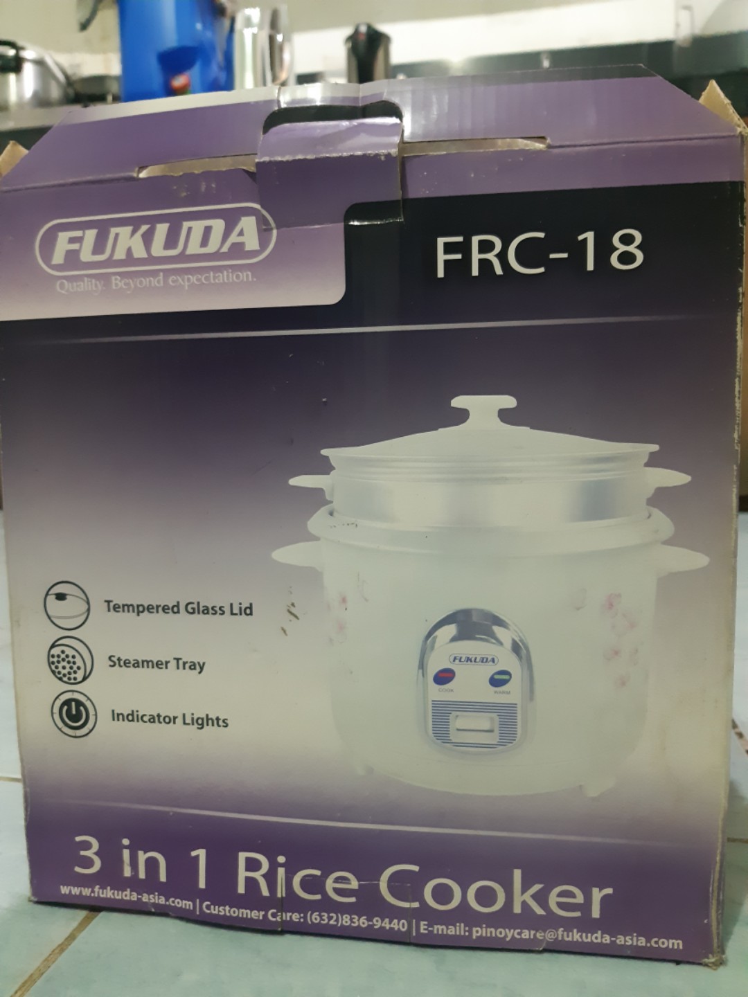 Pink Fukuda Rice Cooker, Furniture & Home Living, Kitchenware