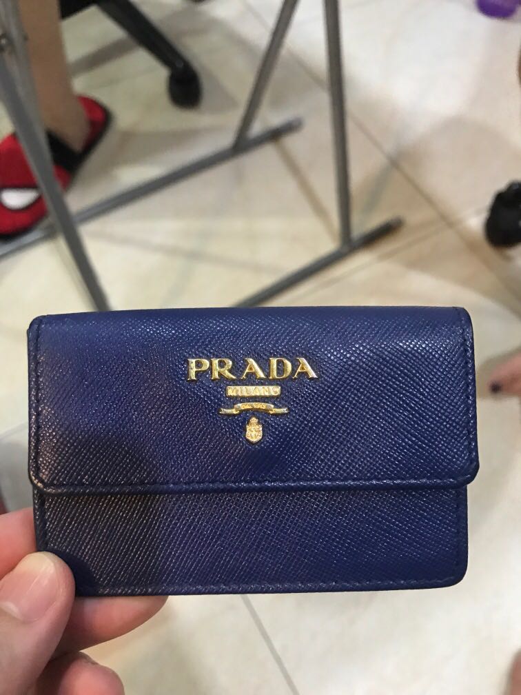 Prada Card Holder, Women's Fashion, Bags & Wallets, Wallets & Card