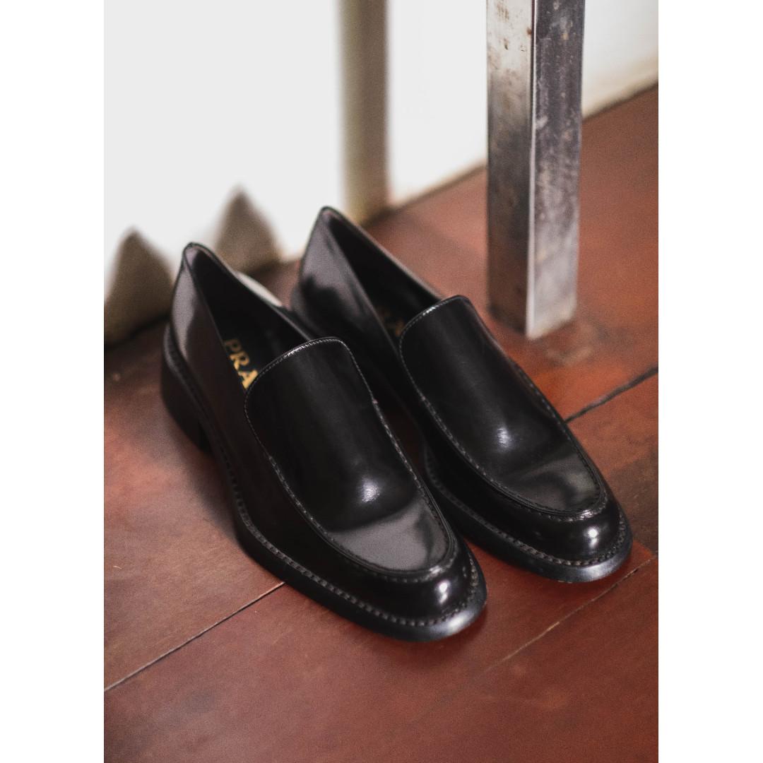 loafer sandals leather