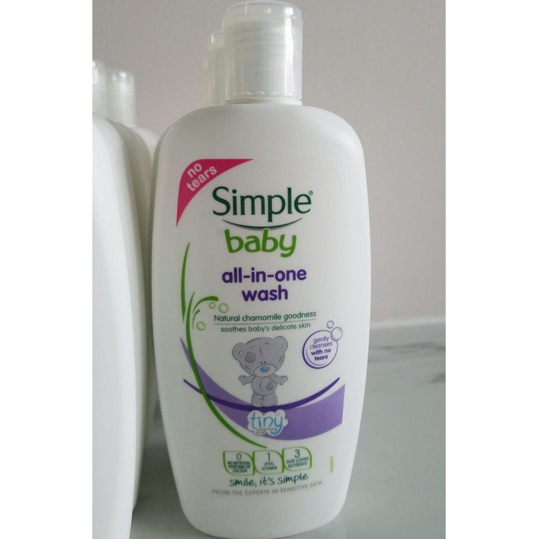 simple baby all in one wash