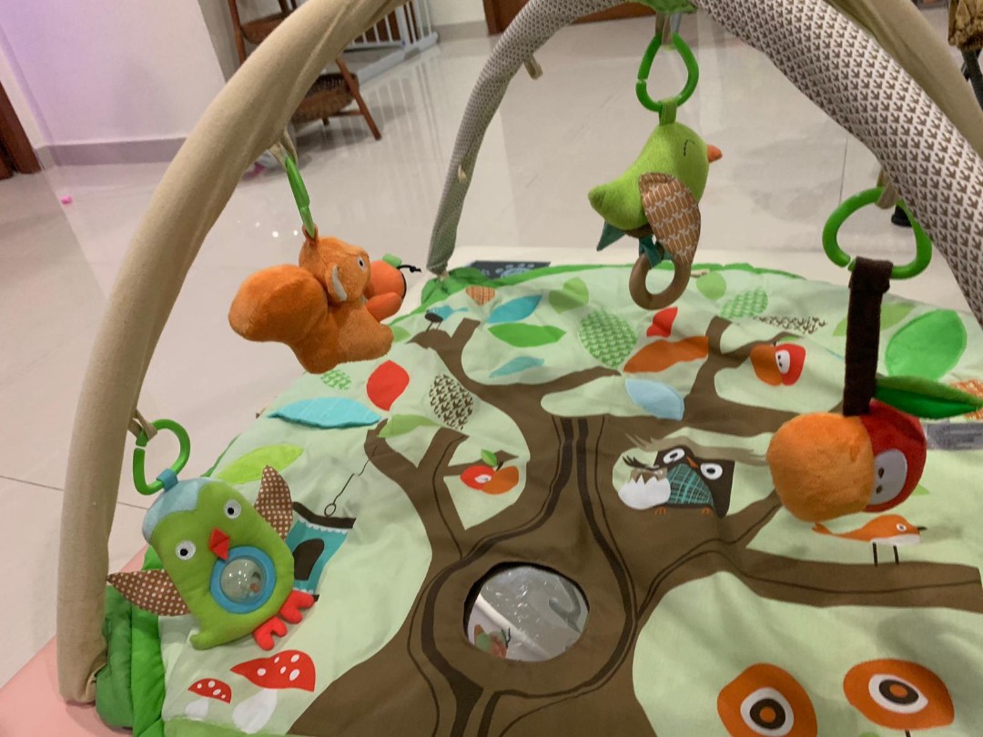 skip hop treetop friends babygym classic