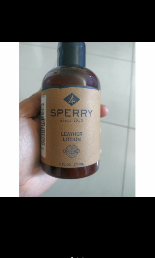Sperry leather lotion