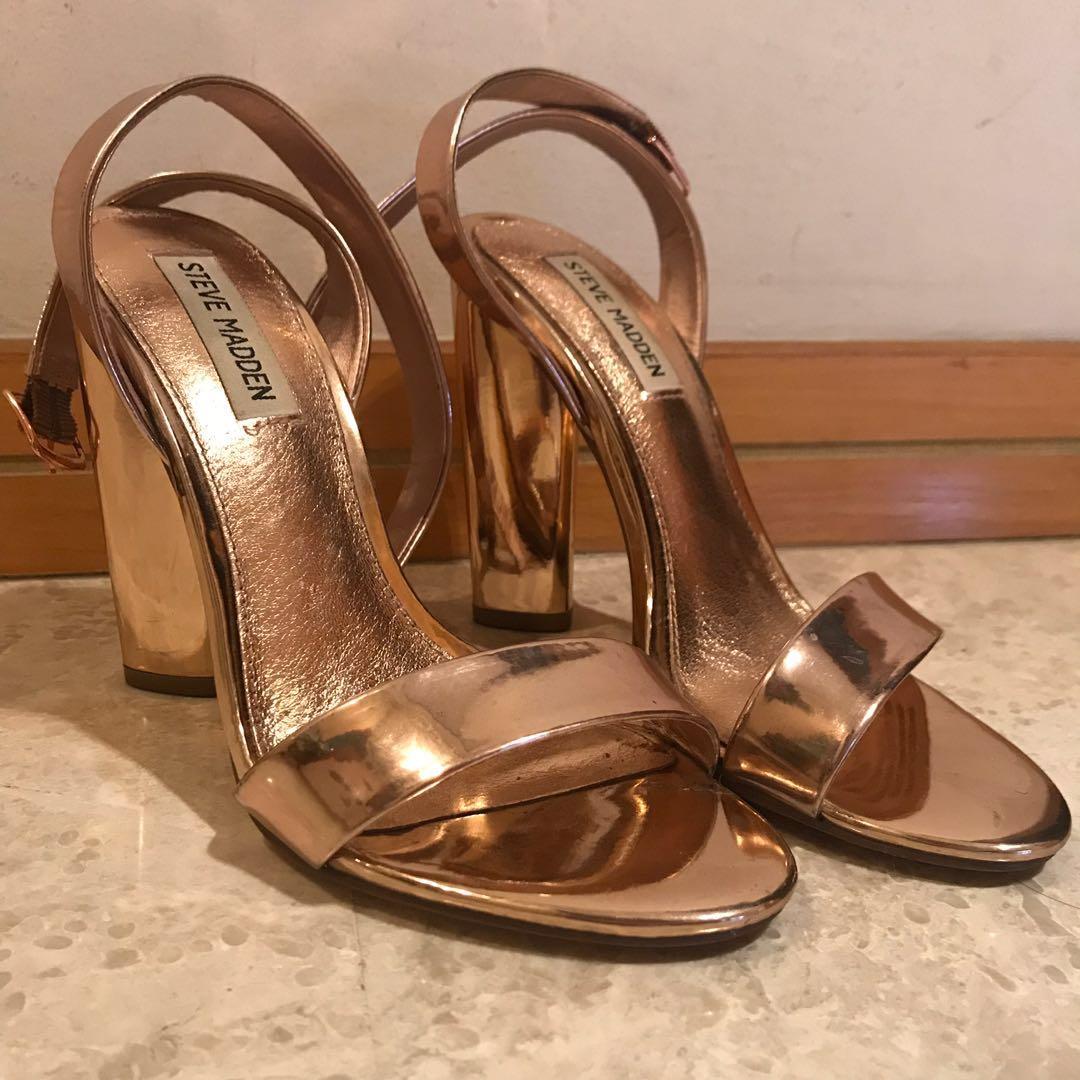 Steve madden treasure rose gold sale