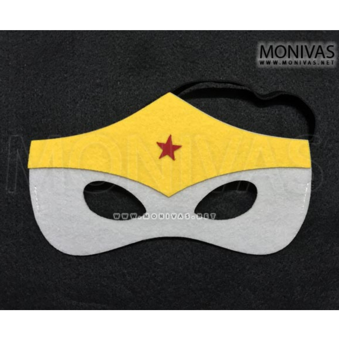 Super Wonder Woman Mask Dress Up Party DIY Event Costume, Babies & Kids