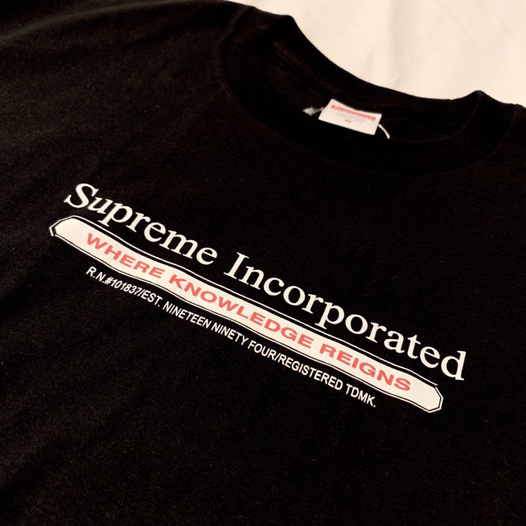 supreme inc tee