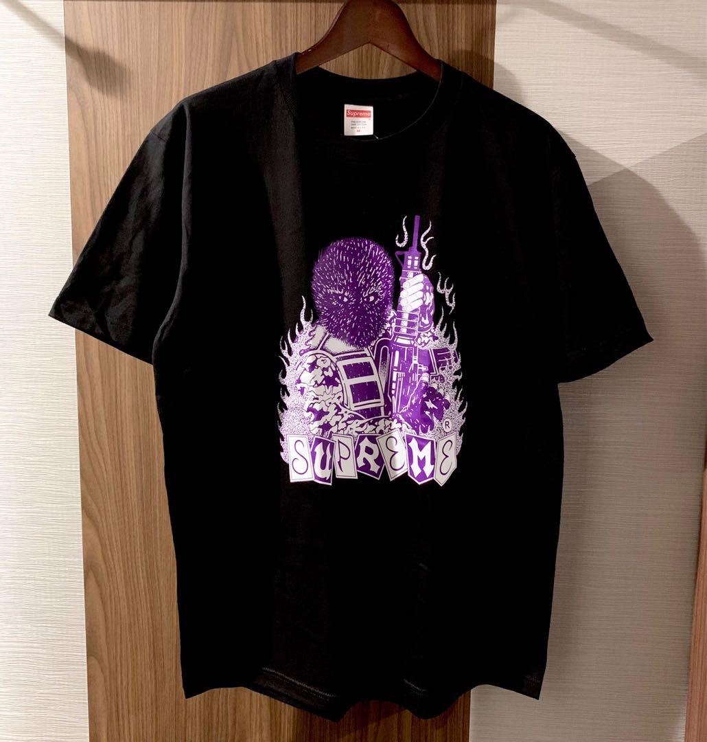 supreme mercenary tee black