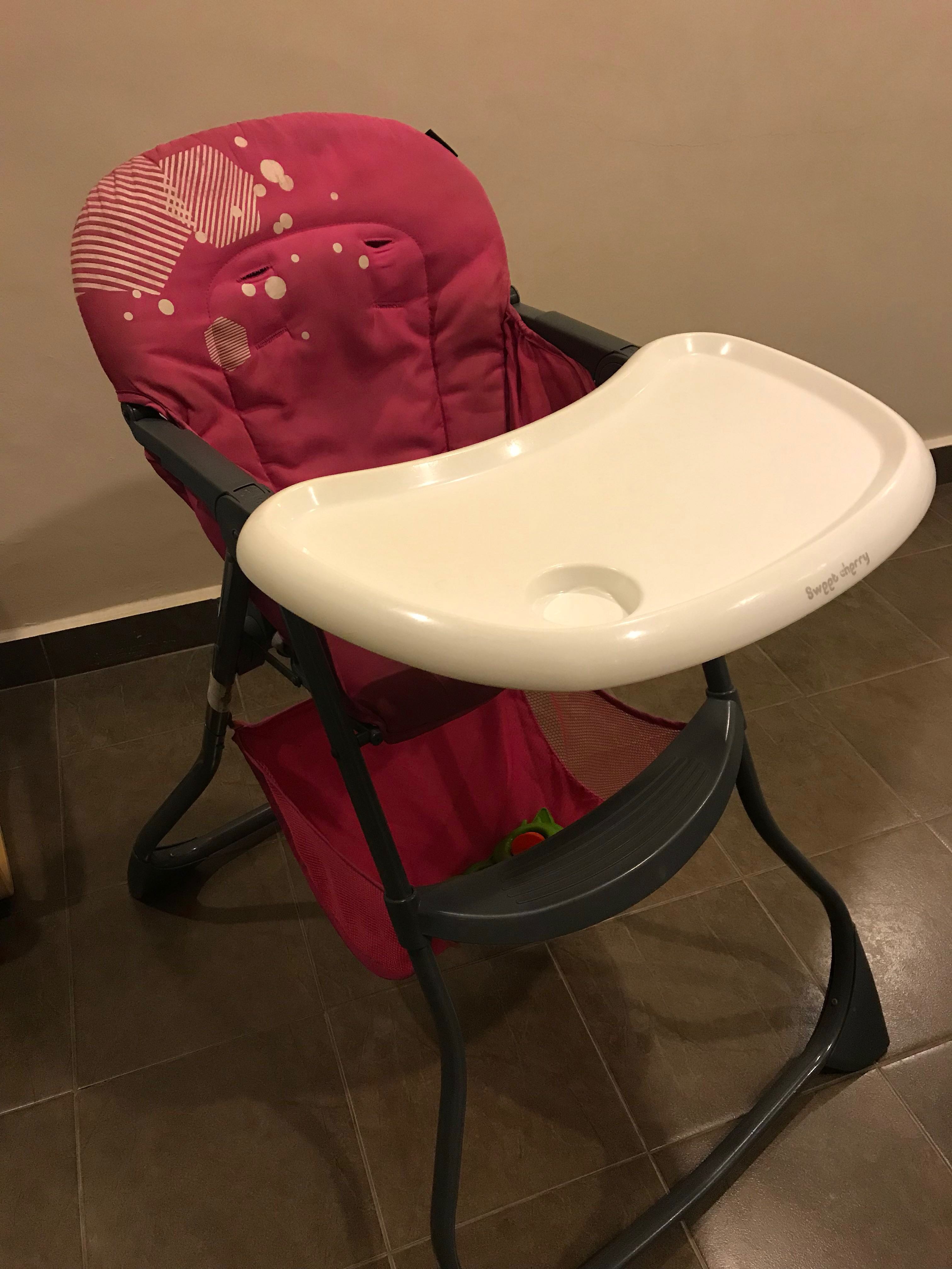 sweet cherry high chair
