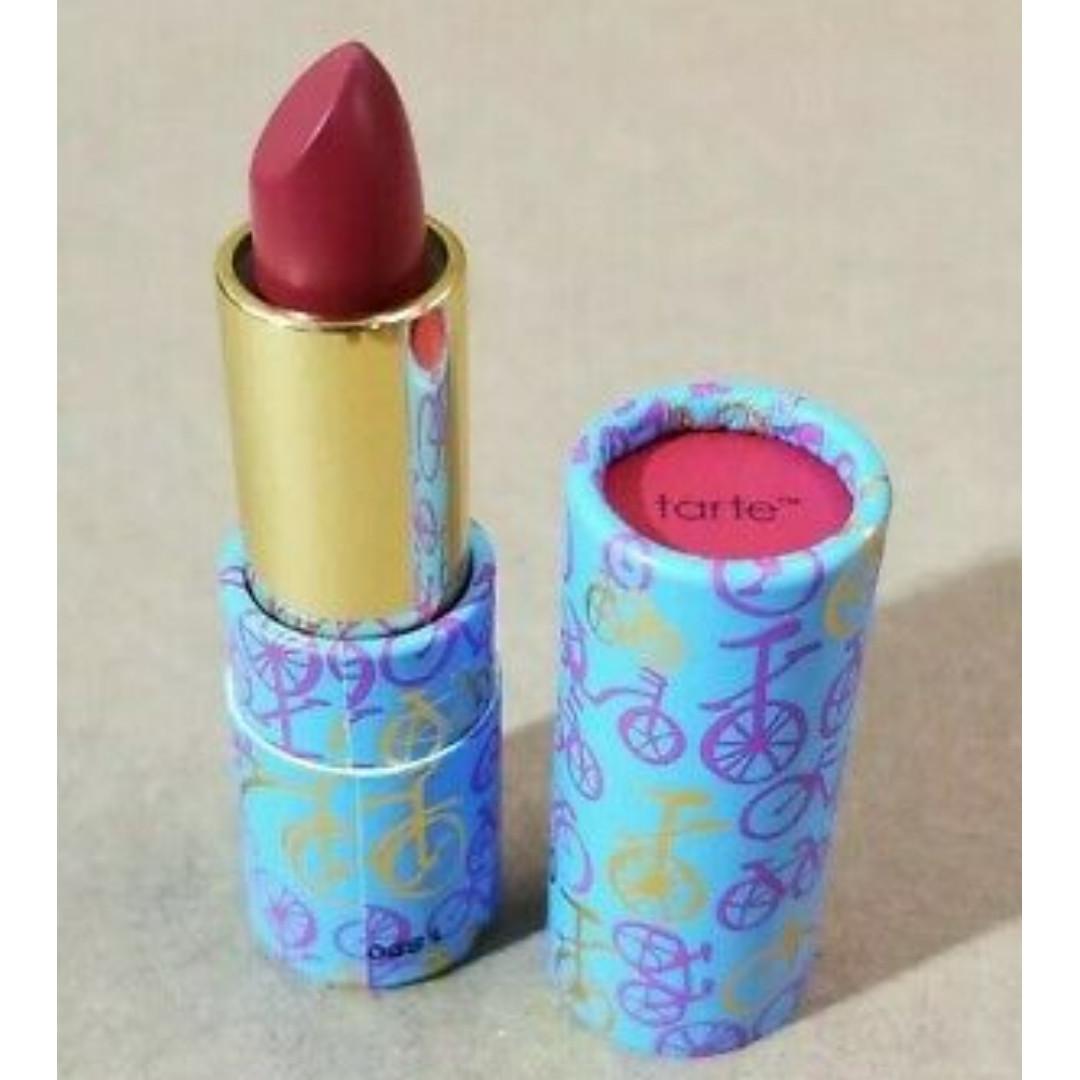 tarte Deluxe Double Duty Beauty Glide & Go Buttery Lipstick - BERRY CRUISER  1.2g, Beauty & Personal Care, Face, Makeup on Carousell