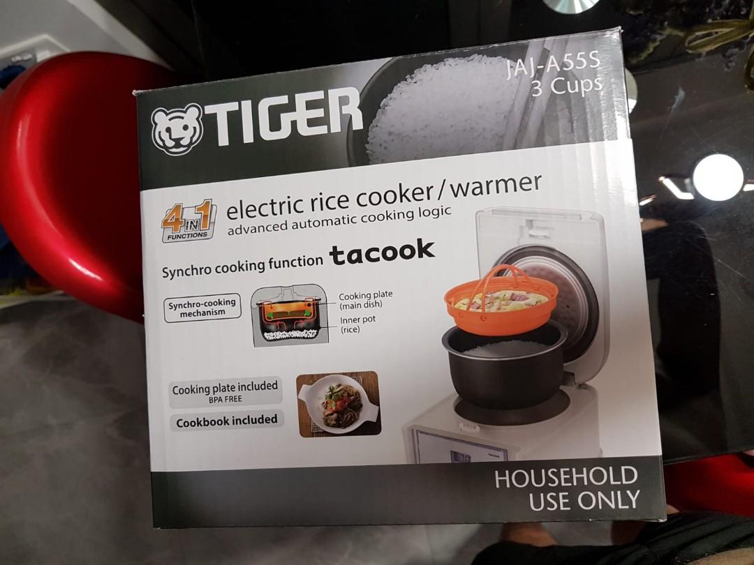 Tiger Electric rice cooker/warmer, TV & Home Appliances, Kitchen