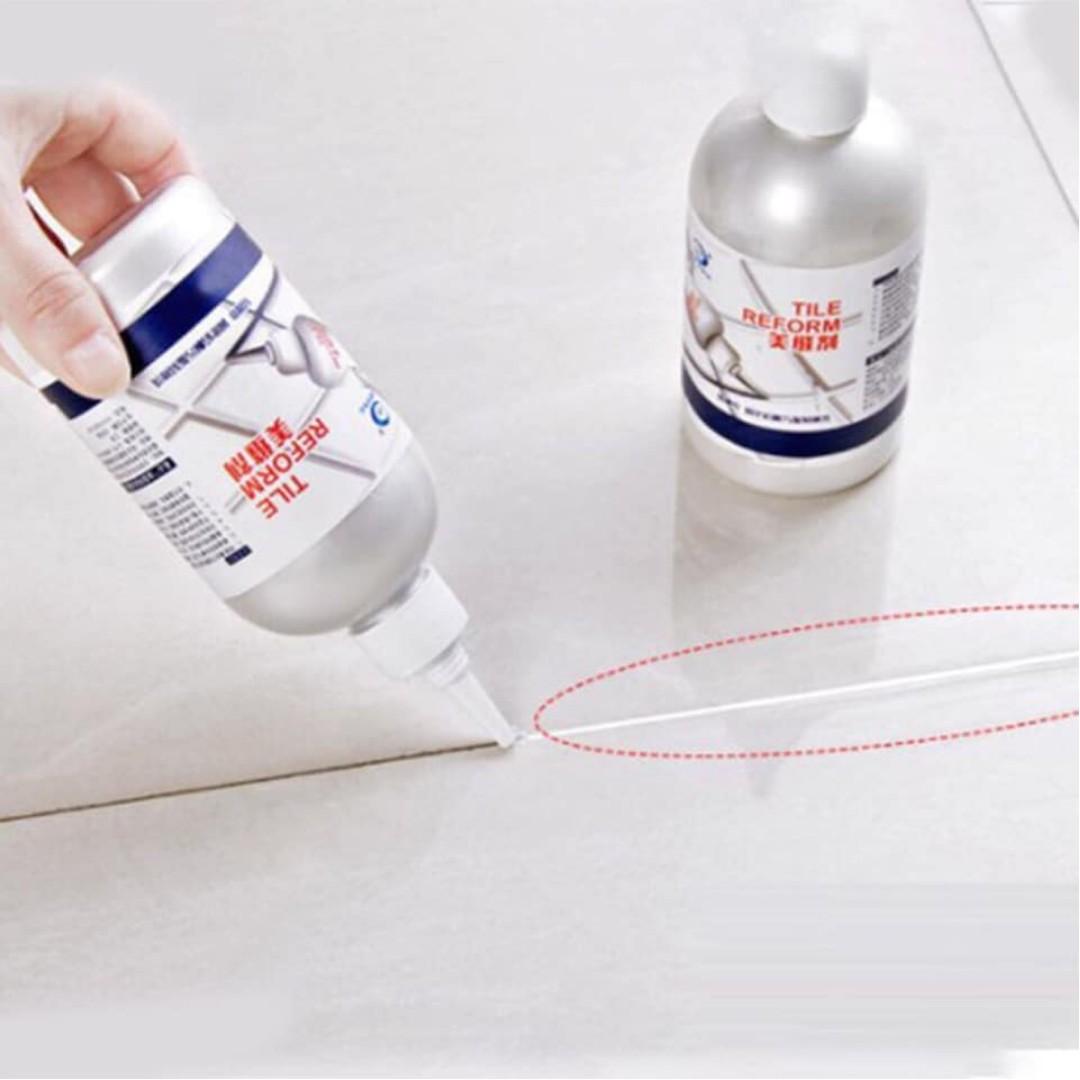 Tile Gap Beauty Grout Epoxy Sealant Aide Repair Seam Filling Reform