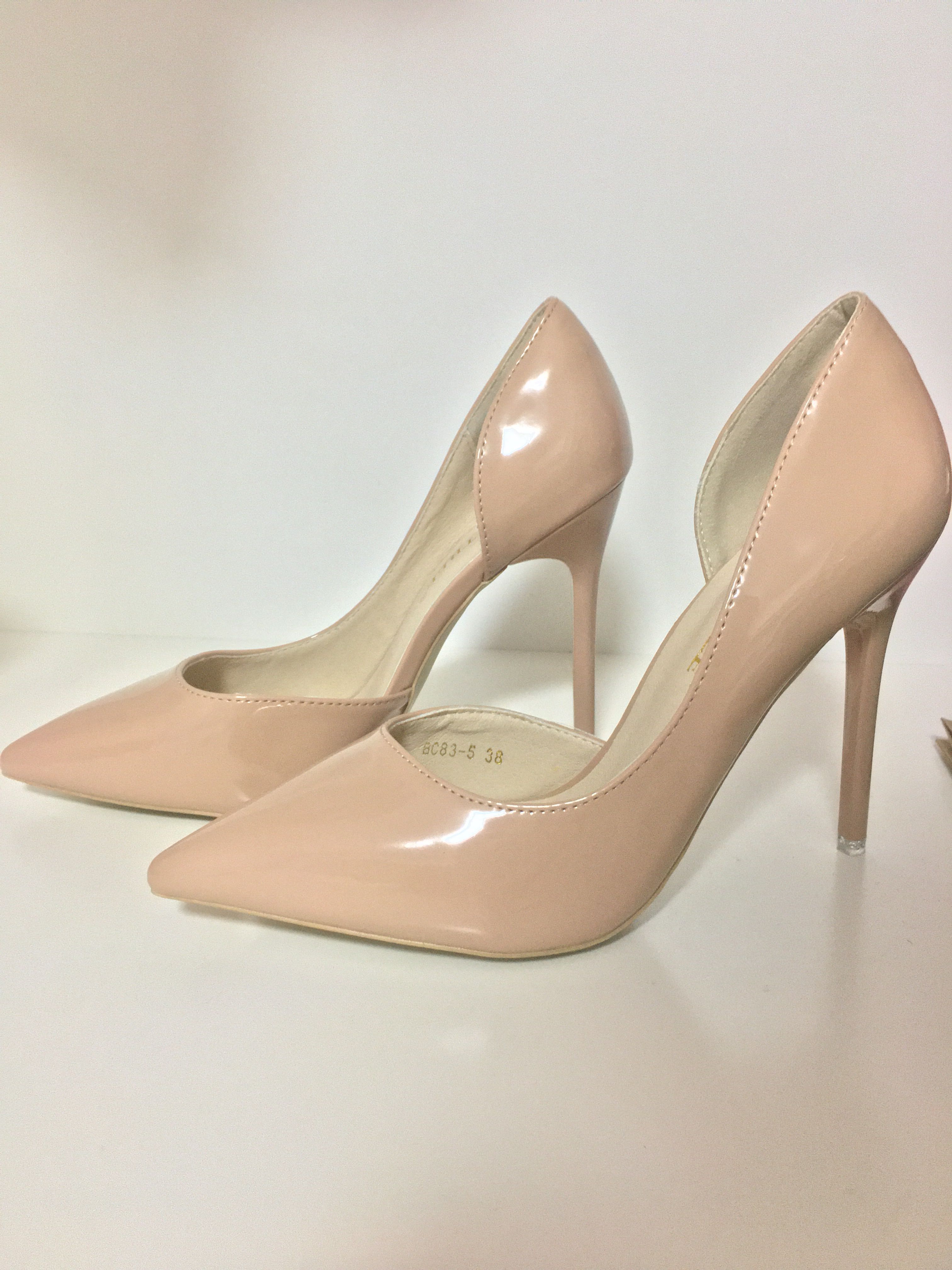 Pinkish outlet nude heels