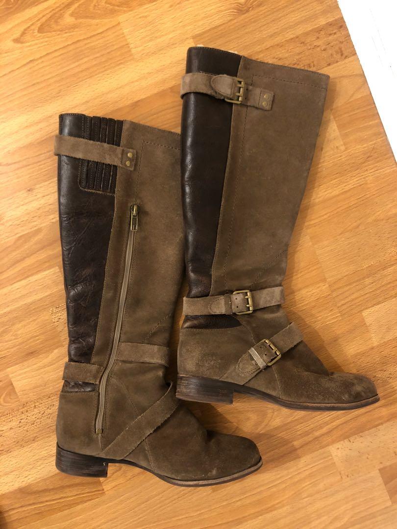 ugg suede riding boots