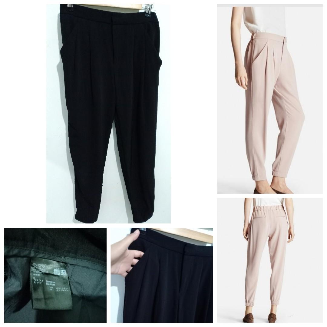 Uniqlo drape jogger trouser s on tag (Category: Other Bottoms) located in Cagayan de Oro. Submitted by everything__affordable (Listing ID 256641402, Image 1). Description: .