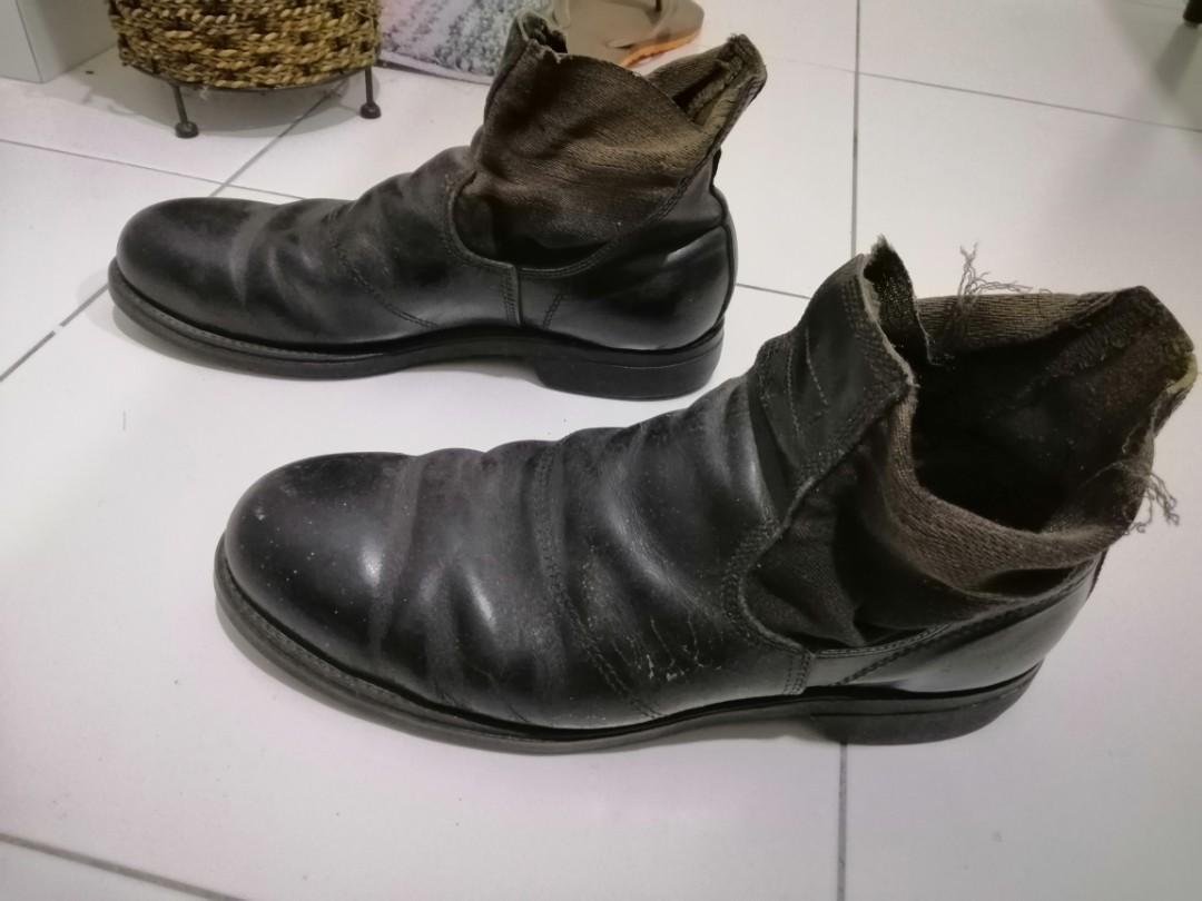 Navy on sale lox boots