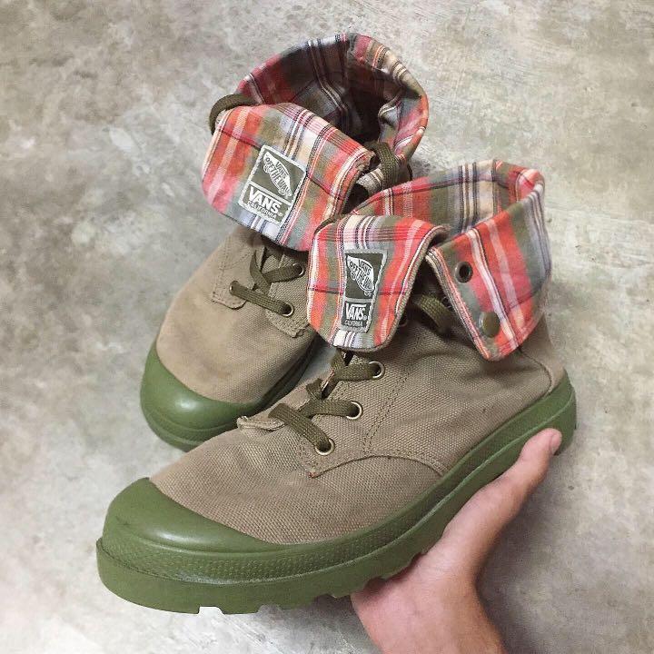 Vans military boots 2025