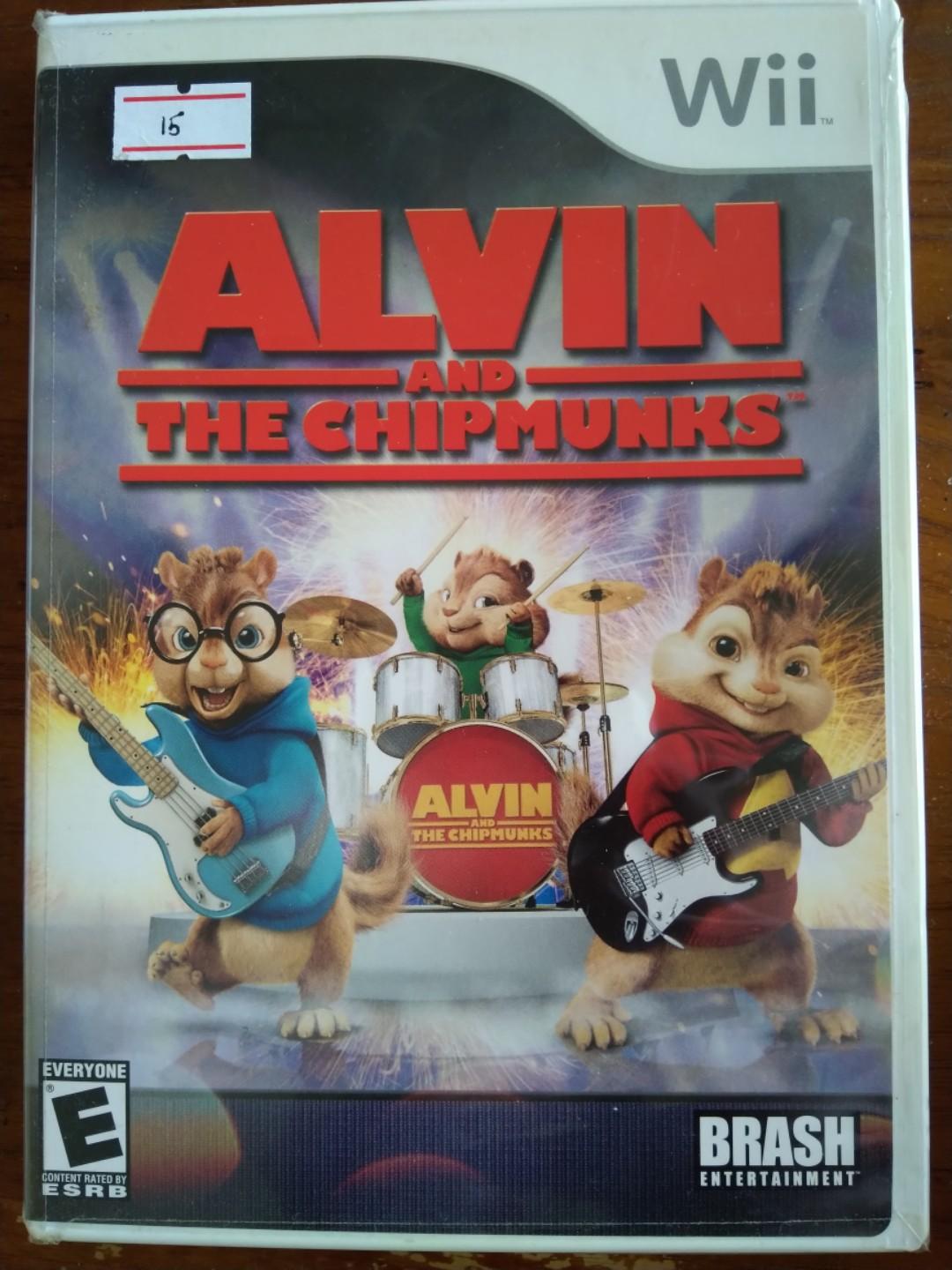 Alvin and the Chipmunks Wii Used