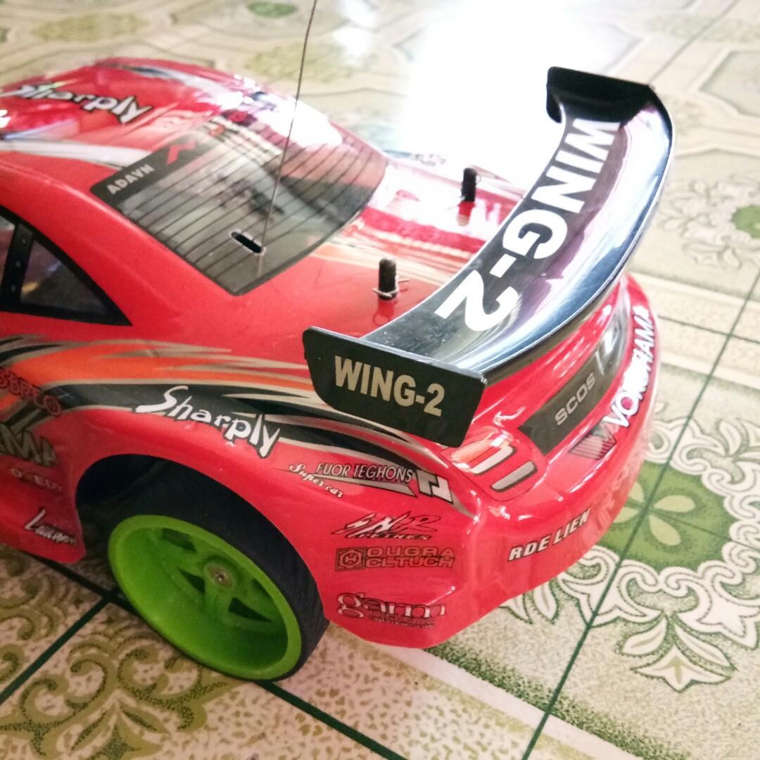 Wing 2 outlet rc car