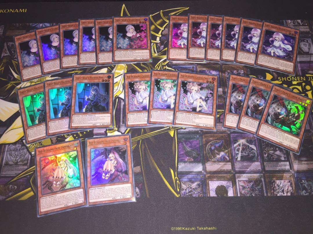 Yugioh Alternate Art Ghost Girls Toys Games Board Games