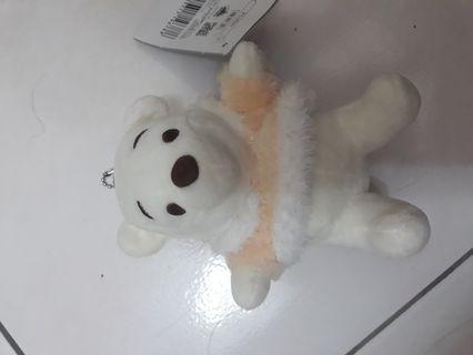 小熊維尼winnie the pooh白色小熊娃娃玩偶公仔玩具