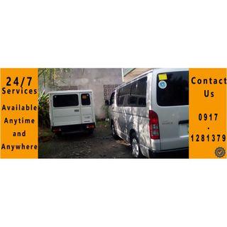 L300 FB Innova Adventure Urvan Hiace For Rent For Provincial MMLA Trip