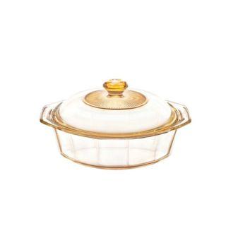 BNIB Visions Diamond - Glass Covered Ceramic Cookpot 1.5 L