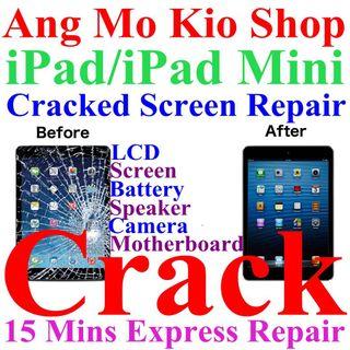 iPad Screen Repair,iPad Battery Repair, iPad can’t on Repair