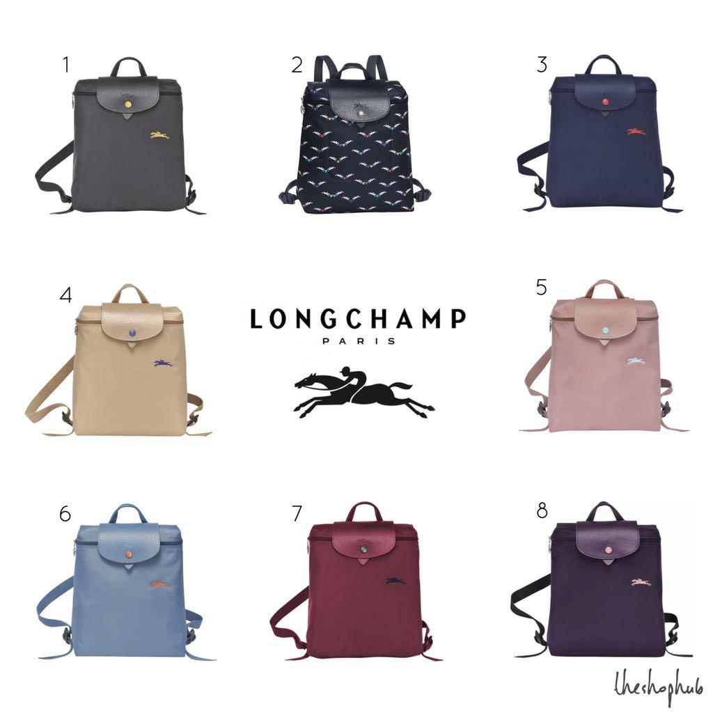 longchamp classic backpack