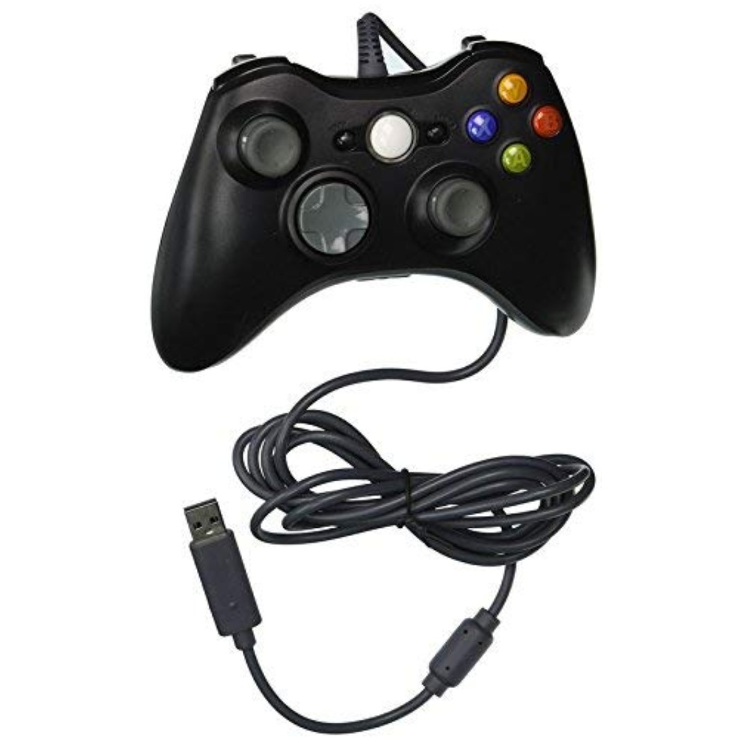 80. Generic Wired Controller for Microsoft Xbox 360 Game System, Video