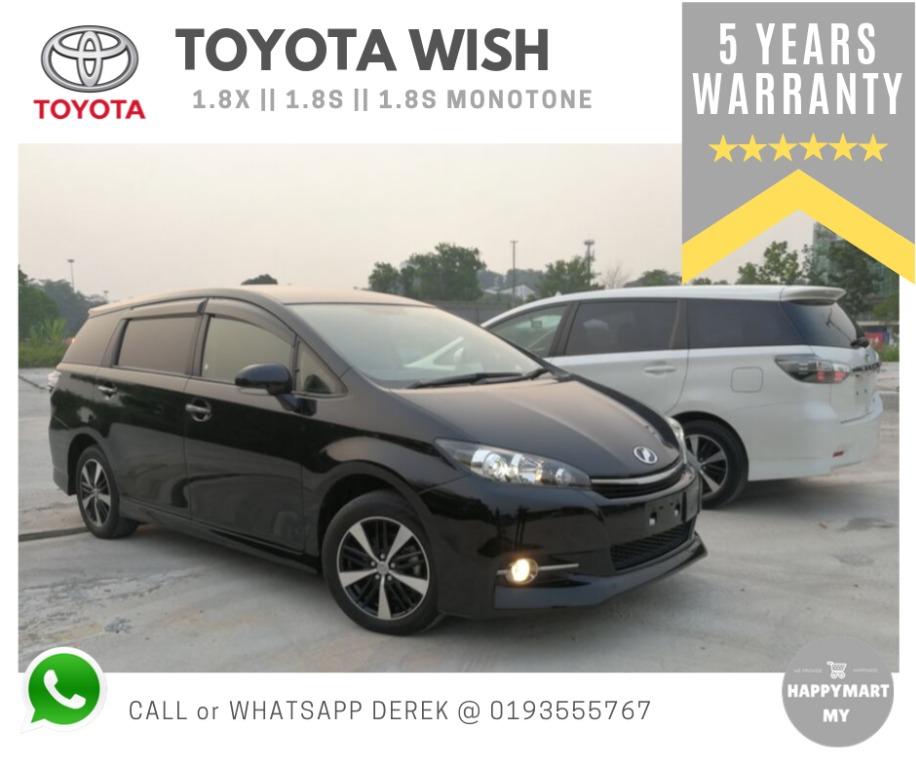 𝐓𝐎𝐘𝐎𝐓𝐀 𝐖𝐈𝐒𝐇 𝟭 𝟴𝗦 𝗨𝗻𝗿𝗲𝗴𝗶𝘀𝘁𝗲𝗿𝗲𝗱 𝗥𝗲𝗰𝗼𝗻 Cars Cars For Sale On Carousell