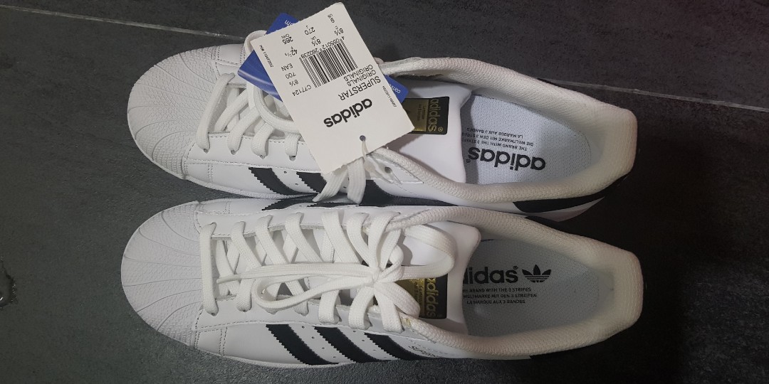 Adidas Superstar Shoes UK 8.5 US 9 Men s Fashion Footwear