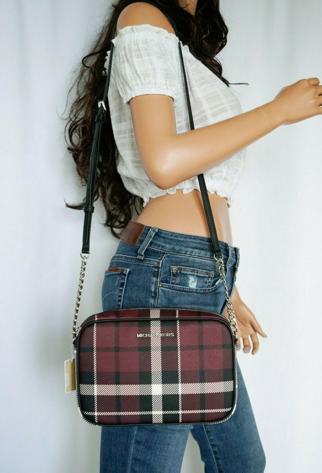 Michael kors checkerboard purse clearance