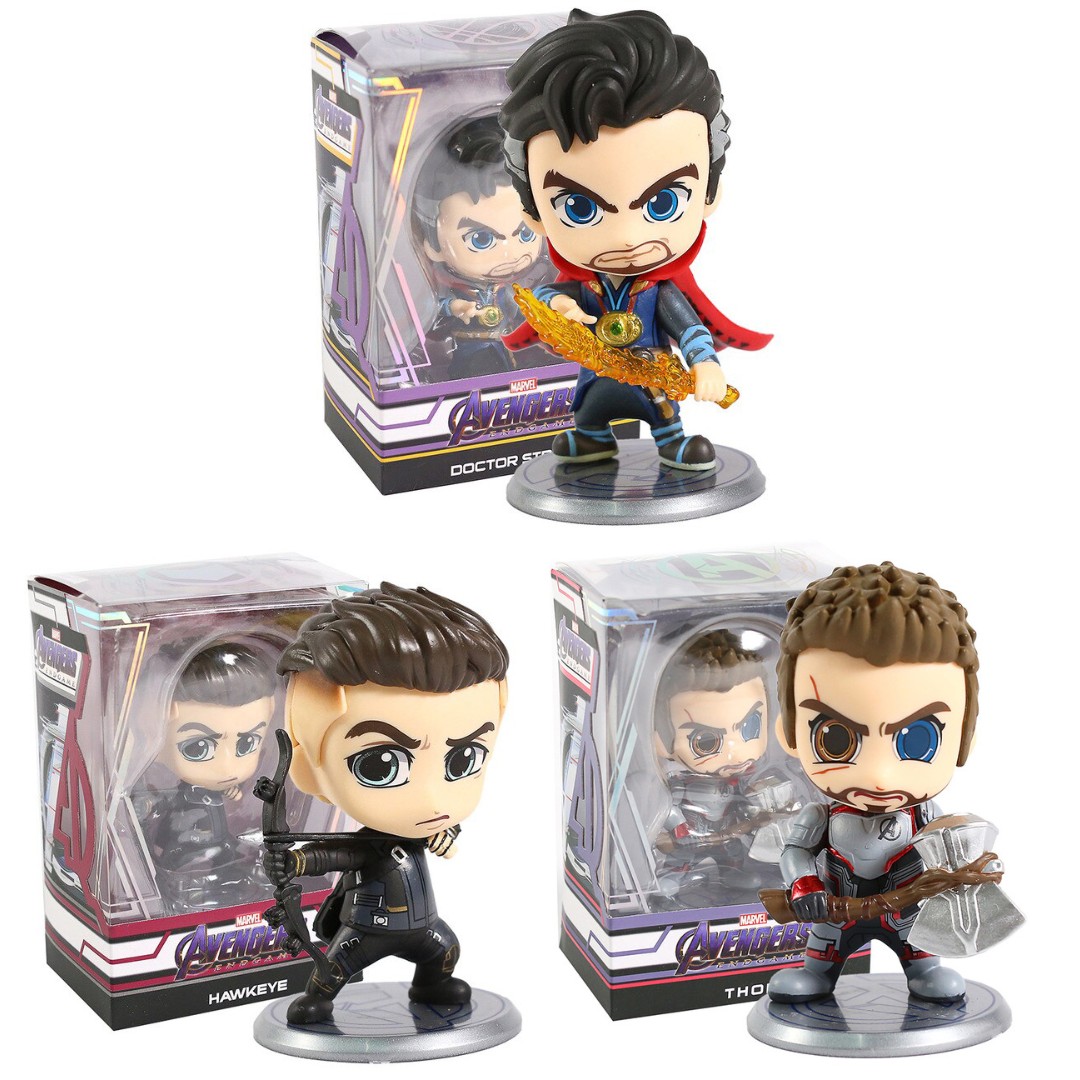 Avengers Endgame Cosbaby Thor Stormbreaker Axe Hawkeye Dr Doctor Strange Statue Figure Funko Pop Toy Toys Games Toys On Carousell