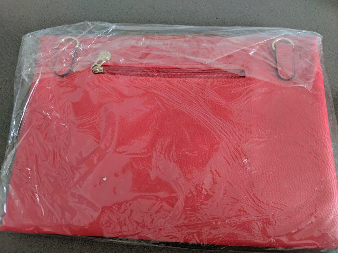 Red envelope clearance clutch bag