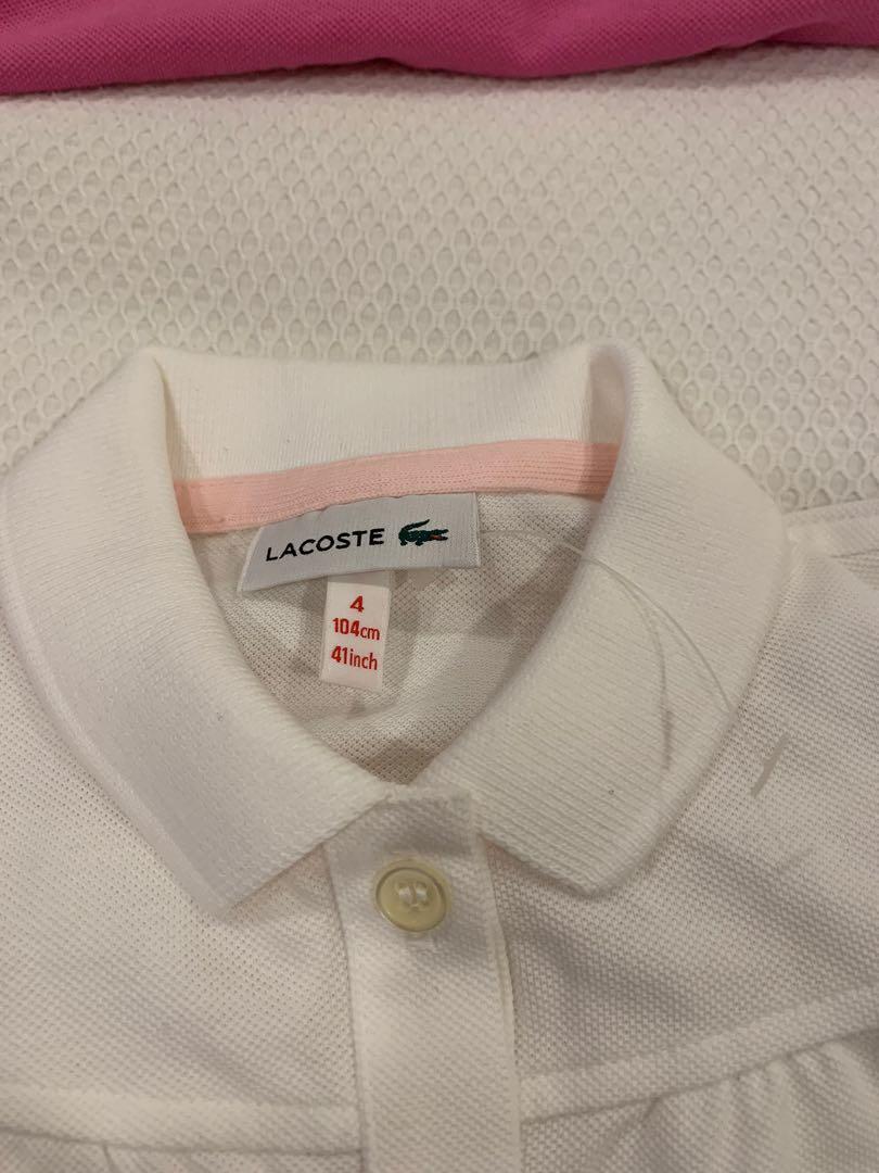 lacoste baby girl gift set