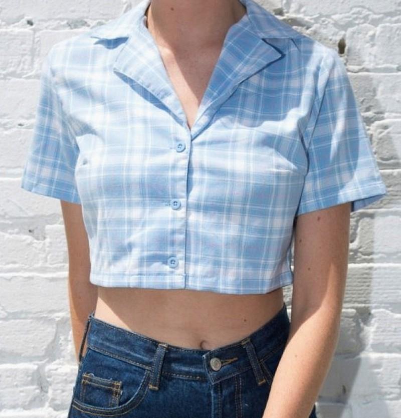 Brandy Melville Vivian Top, Women's Fashion, Tops, Other Tops on Carousell