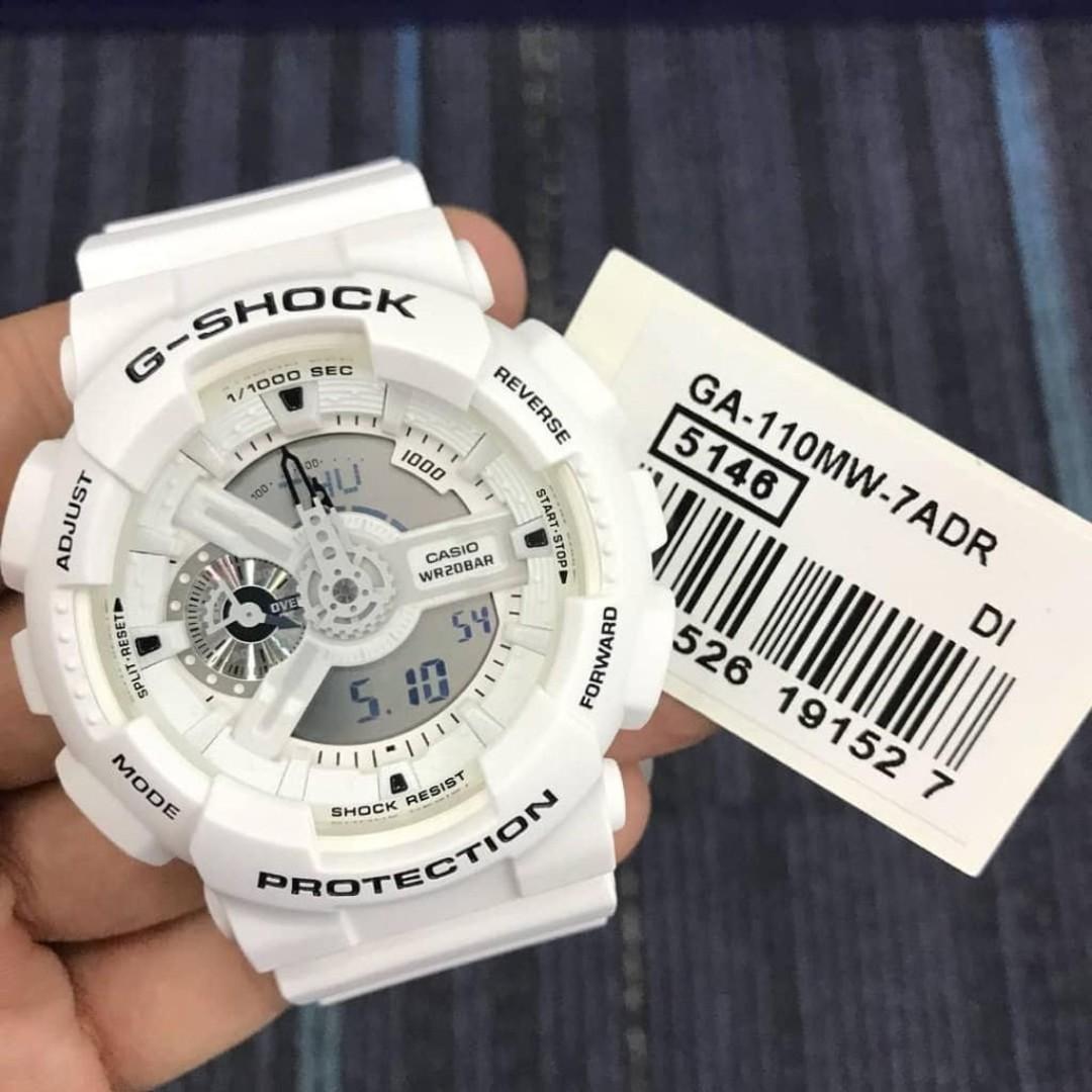 G shock hotsell ga 110 size