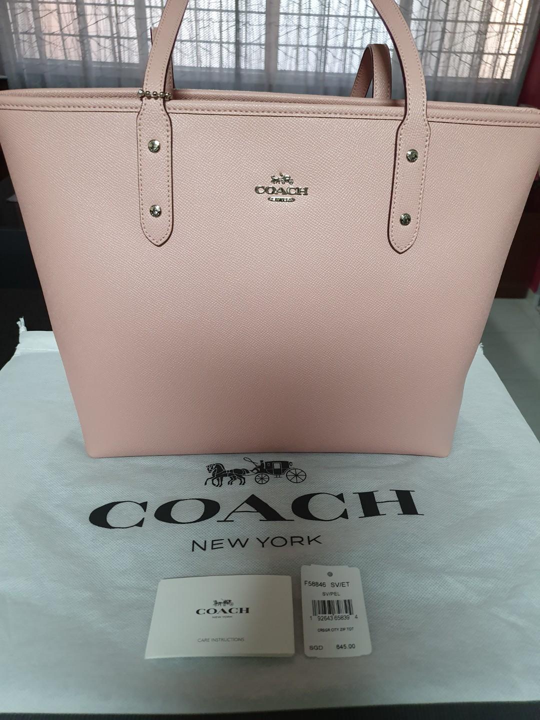 coach tote bag price singapore