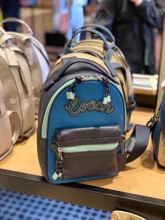 COACH VALE SLINGPACK COACH F76728 CERULEAN MULTI SILVER