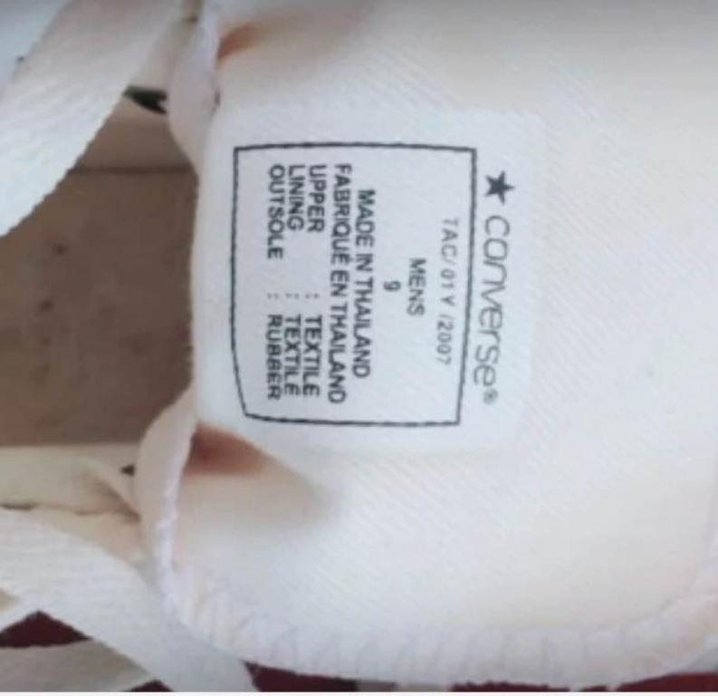Converse made 2024 in thailand