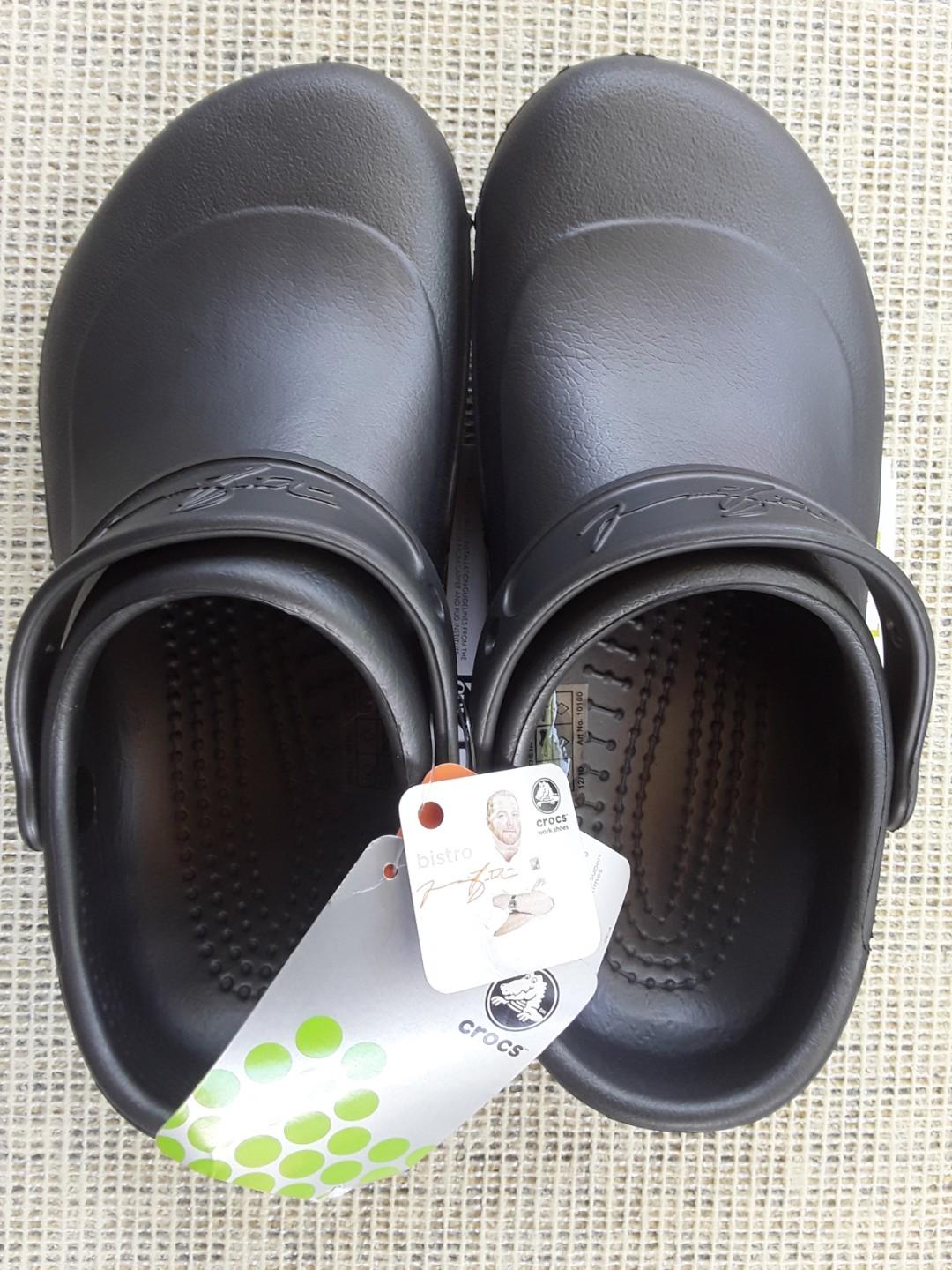 bistro crocs on sale on Crocs Bistro Batali Edition Size 6 Men S Fashion Footwear Slippers Slides On Carousell